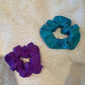 Purple & Blue Scrunchies